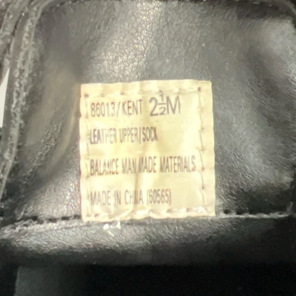 VGUC Hush Puppies Dress Shoes "Kent" Boys 2.5, Black - Picture 8 of 9